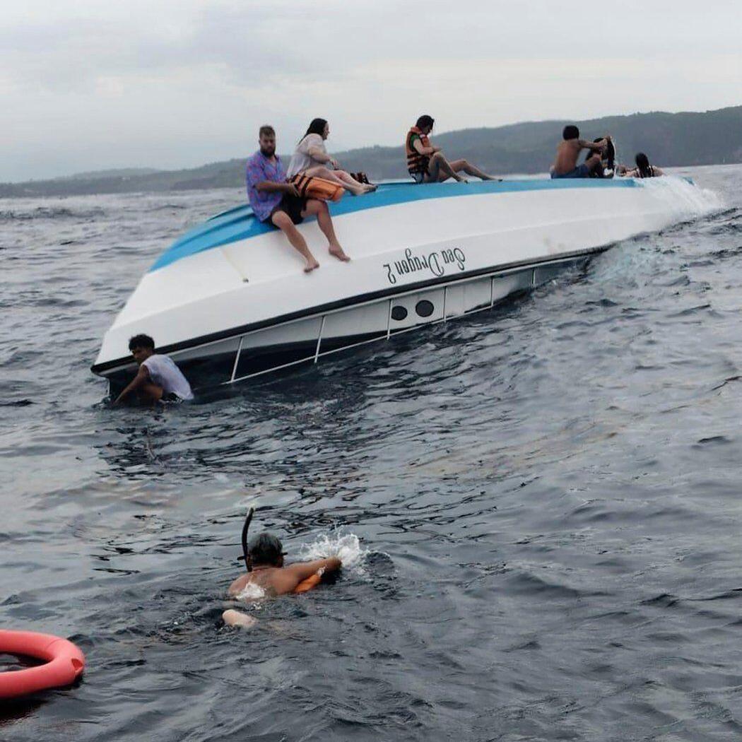Australian tourist killed and 2 injured as snorkeling boat capsizes off Indonesia's Bali island